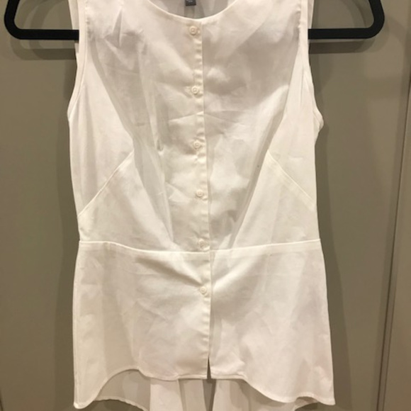 NWT Neiman Marcus Sleeveless Peplum Top - XSmall - Picture 5 of 5